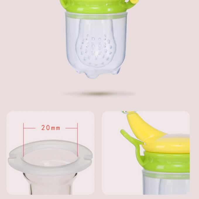 대량 판매 Bpa 무료 실리콘 평화주의자 계절과일 음식 아기 공급 장치