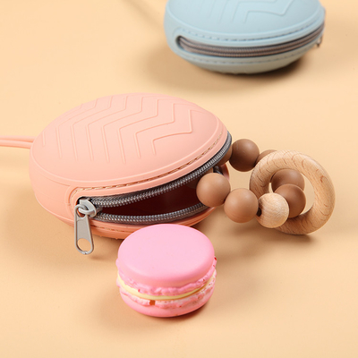 Durable Waterproof Silicone Pacifier Case Dishwasher Free With Zipper