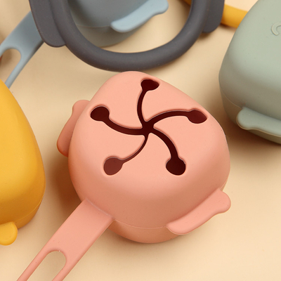 Puppy Shaped Cute Baby Silicone Pacifier Holder For Easily Traveling