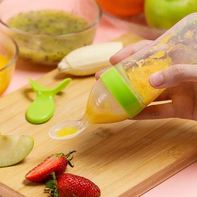 Teething Relief Set Baby Fruit Food Pacifier Feeder for Milk Freezing