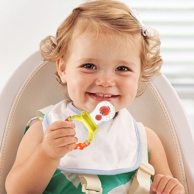Teething Relief Set Baby Fruit Food Pacifier Feeder for Milk Freezing