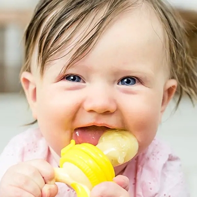 Fillable Self-feed Freezable No-Mess Baby Pacifier Feeder Use with Breastmilk