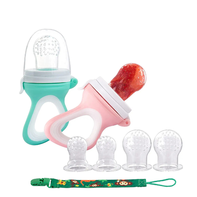 3 Pack Food Grade Piggy Handle Fresh Food Feeder With Different Size