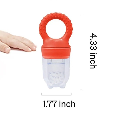 BPA Free Essentials 2 In 1 Silicone Feeder Teether For Perfect Baby Registry Gift