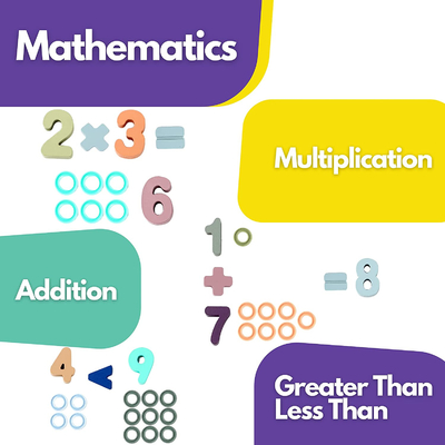 Preschool Math Learning Montessori Wooden Number Puzzle For Toddler Activities