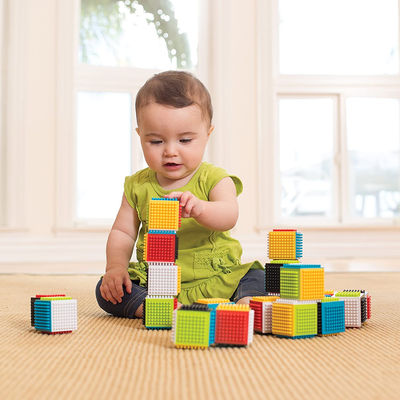 Baby Educational Press And Stay Sensory Blocks For Developing Engineering Skills
