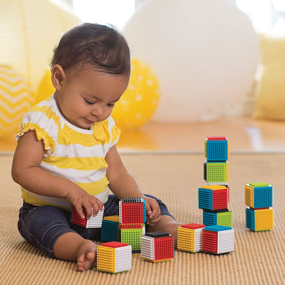 Baby Educational Press And Stay Sensory Blocks For Developing Engineering Skills