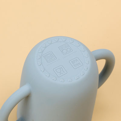 LID로 자유로운 냄새 증명 실리콘 밀짚 컵 비 플라스틱 깨지지 않는 BPA